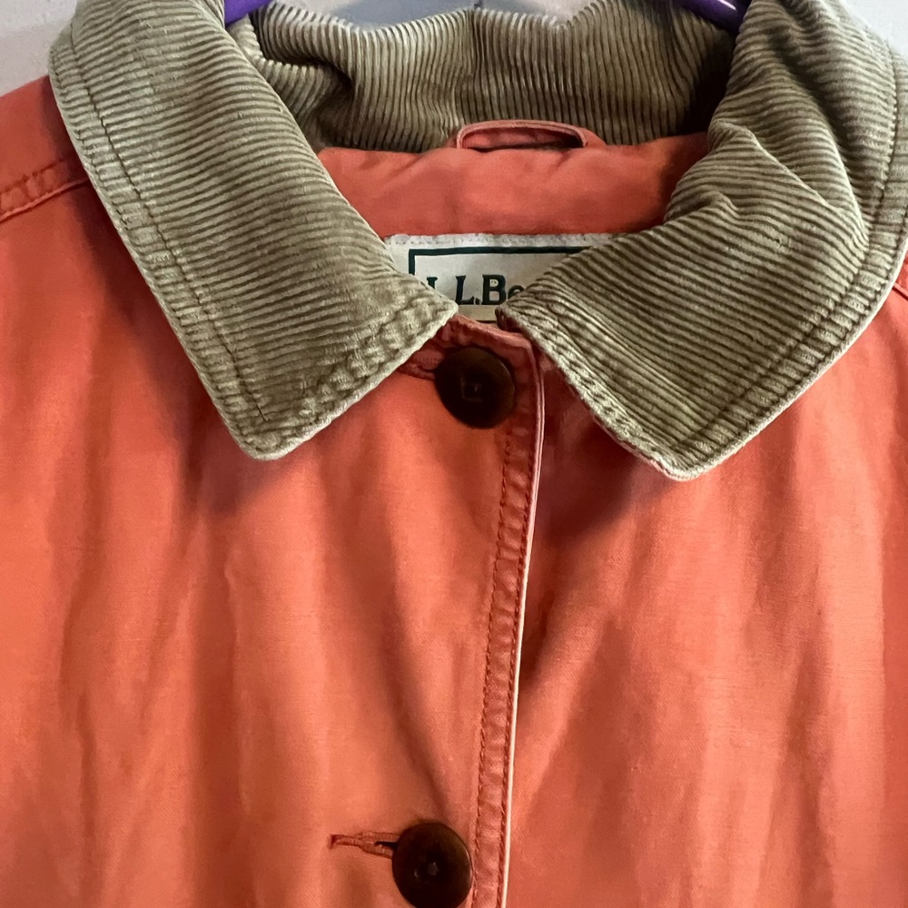 LLBean Button-Up Field chore barn Jacket - Picture 4 of 9